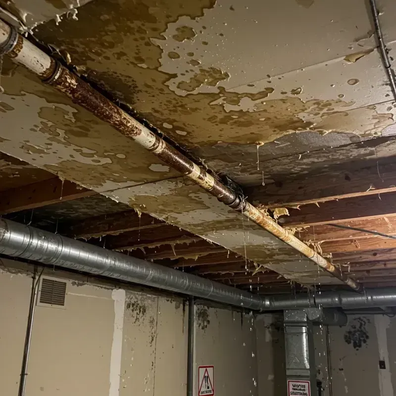 Ceiling Water Damage Repair in Caledonia, WI